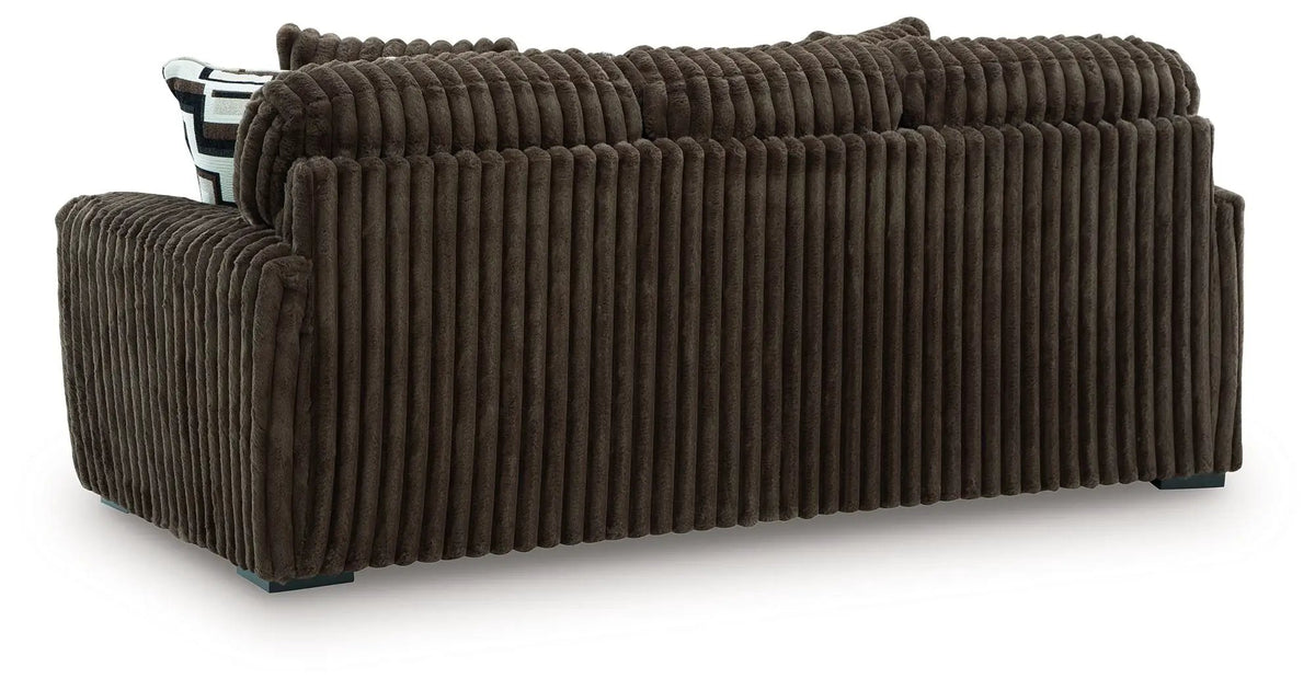 Midnight Madness Sofa | Jumbo Corduroy | Cozy Inviting Design | 98 Inch Length