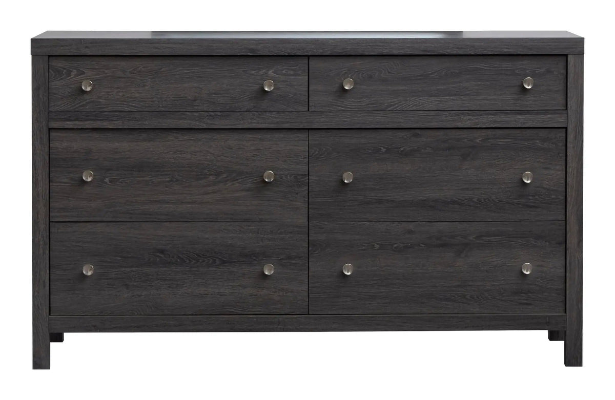 Merrifield Double Drawer Dresser | 4 Pieces | Oak Veneer | Bedroom