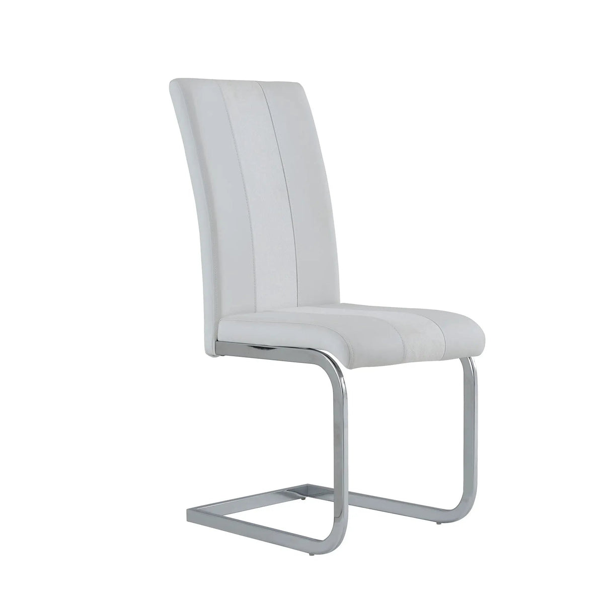 Altis Dining Chairs | Set Of 4 | C-Style Metal Legs | Padded Seats