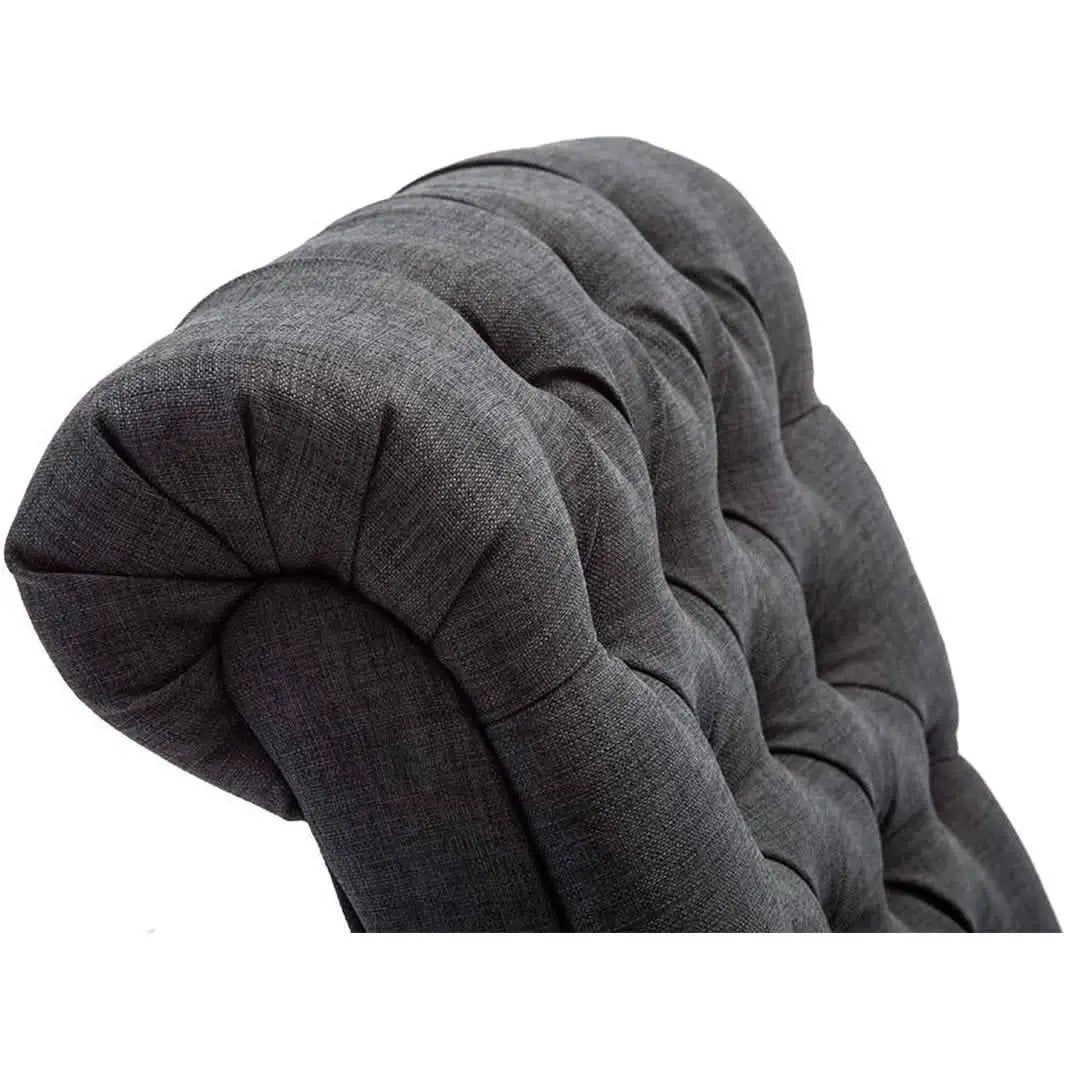 Gray Accent Chair With Wood Legs For Living Room Decor from PriceLows™