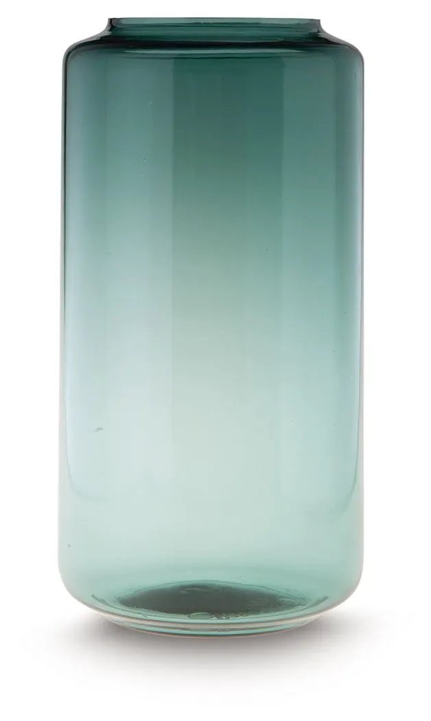 Inisland Blown Glass Vase | Subtle Color Pop | Elegant Form | 8 Inch Height