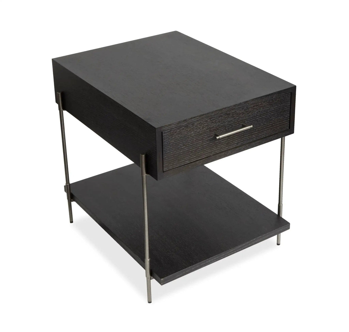 Spencer Table | 3 Pieces | Oak Veneer & Metal | Living Room