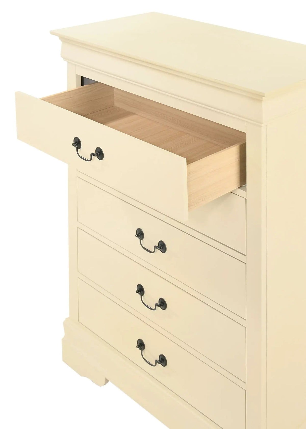 Louis Phillipe Chest | 5 Pieces | Metal | Living Room
