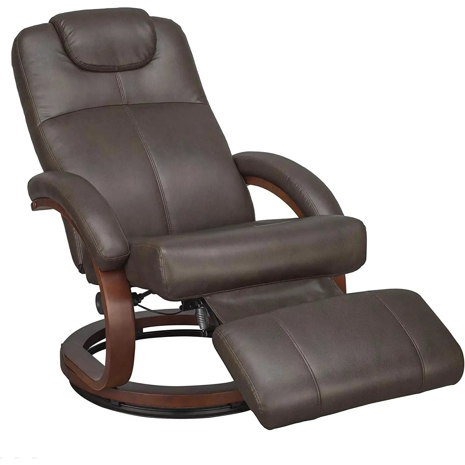 Charles Euro Chair RV Recliner Chestnut Faux Leather from PriceLows™