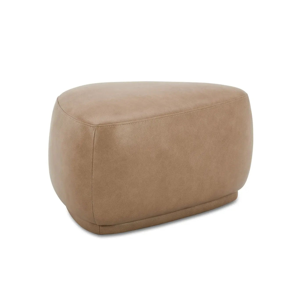 Pebble Cocktail Ottoman | Rounded Triangle Shape | 11-Layer Plywood Frame | Inner Webbing Seating
