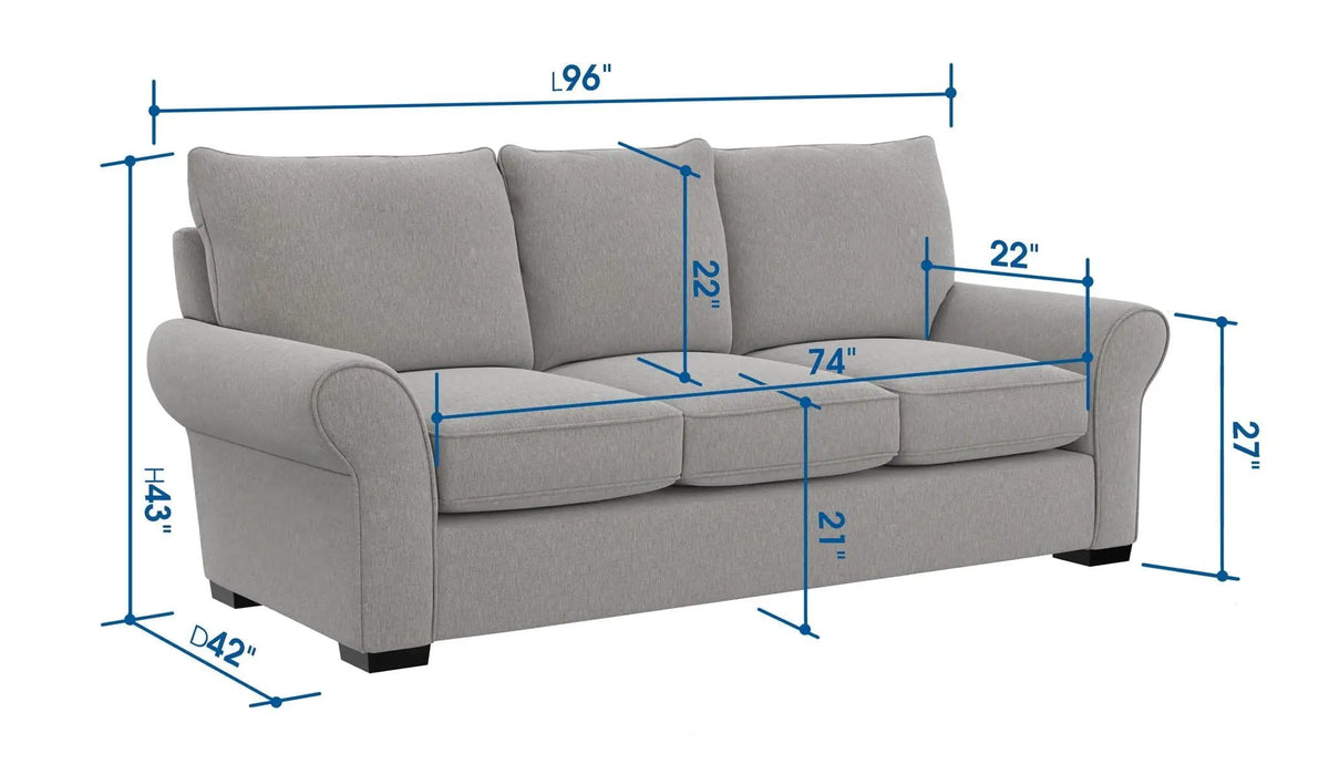 Alden Sofa | 2 Pieces | Living Room Furniture | Living Room