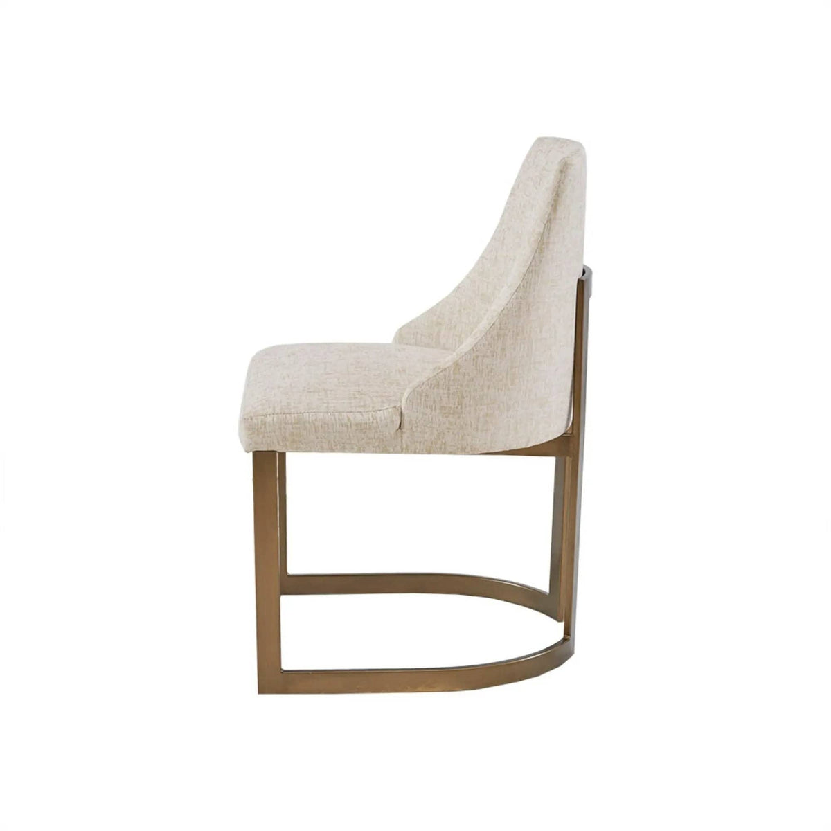 Contemporary Modern Accent Dining Chairs (Set of 2) | 2 Pieces | Metal | Dining Room