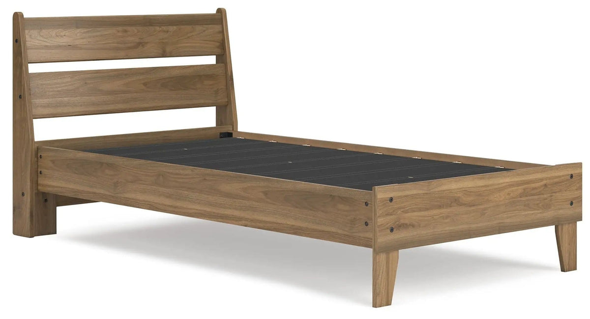 Deanlow Panel Bedroom Set | 2 Piece Bedroom Set | Walnut | Bedroom