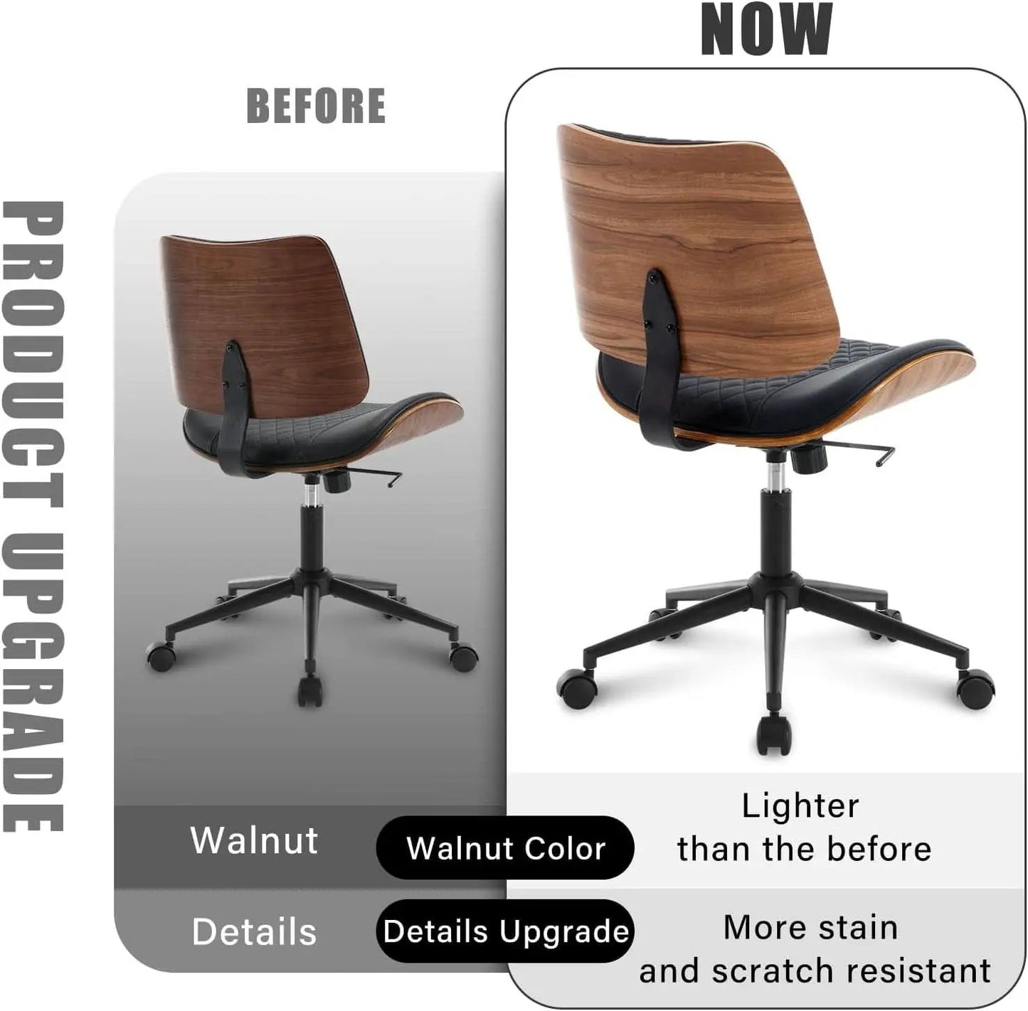Office Chair Black 360 Swivel Ergonomic Desk Chair from PriceLows™