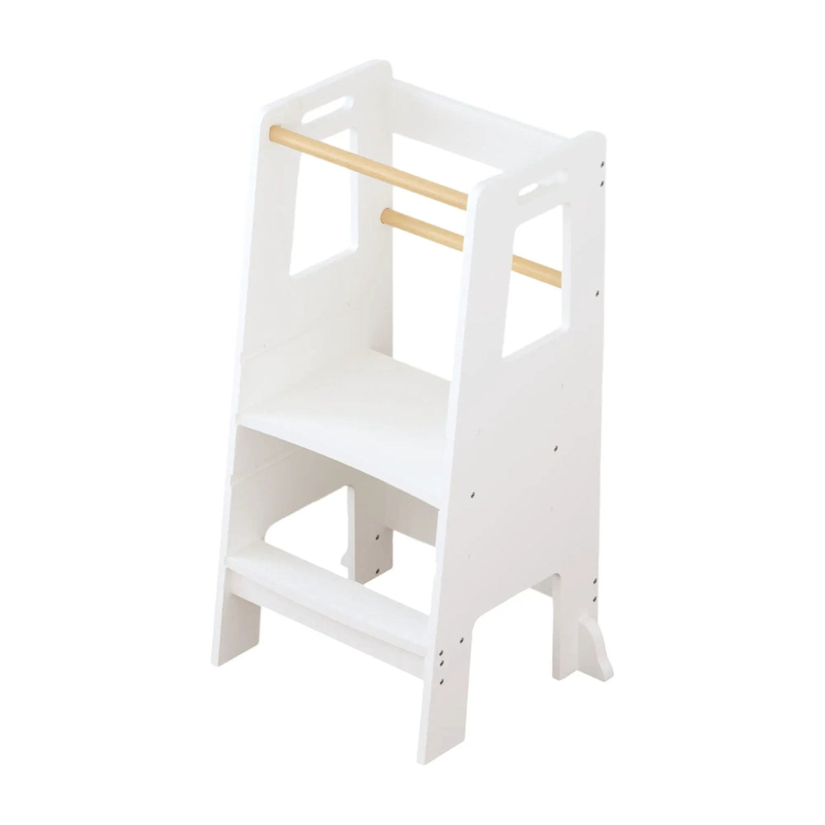 Toddler Standing Tower | Kitchen Step Stool | Adjustable Height | Removable Front Bar