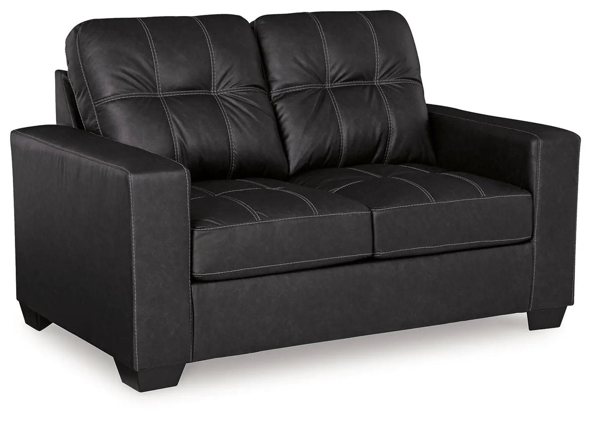 Barlin Mills Living Room Set | Sofa And Loveseat | Faux Leather | Versatile Style