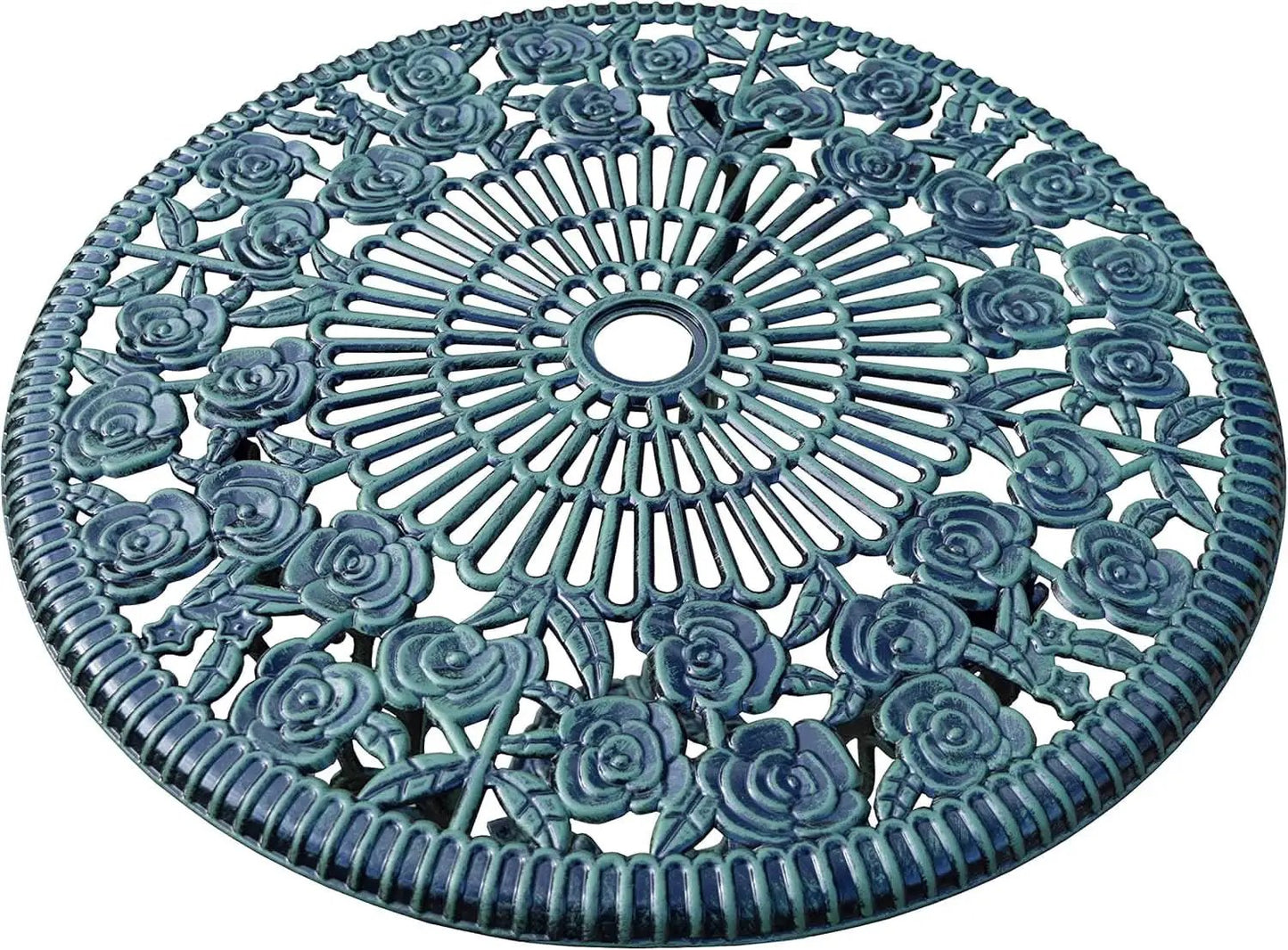 Cast Aluminum Conversation Set Antique Green Patio from PriceLows™