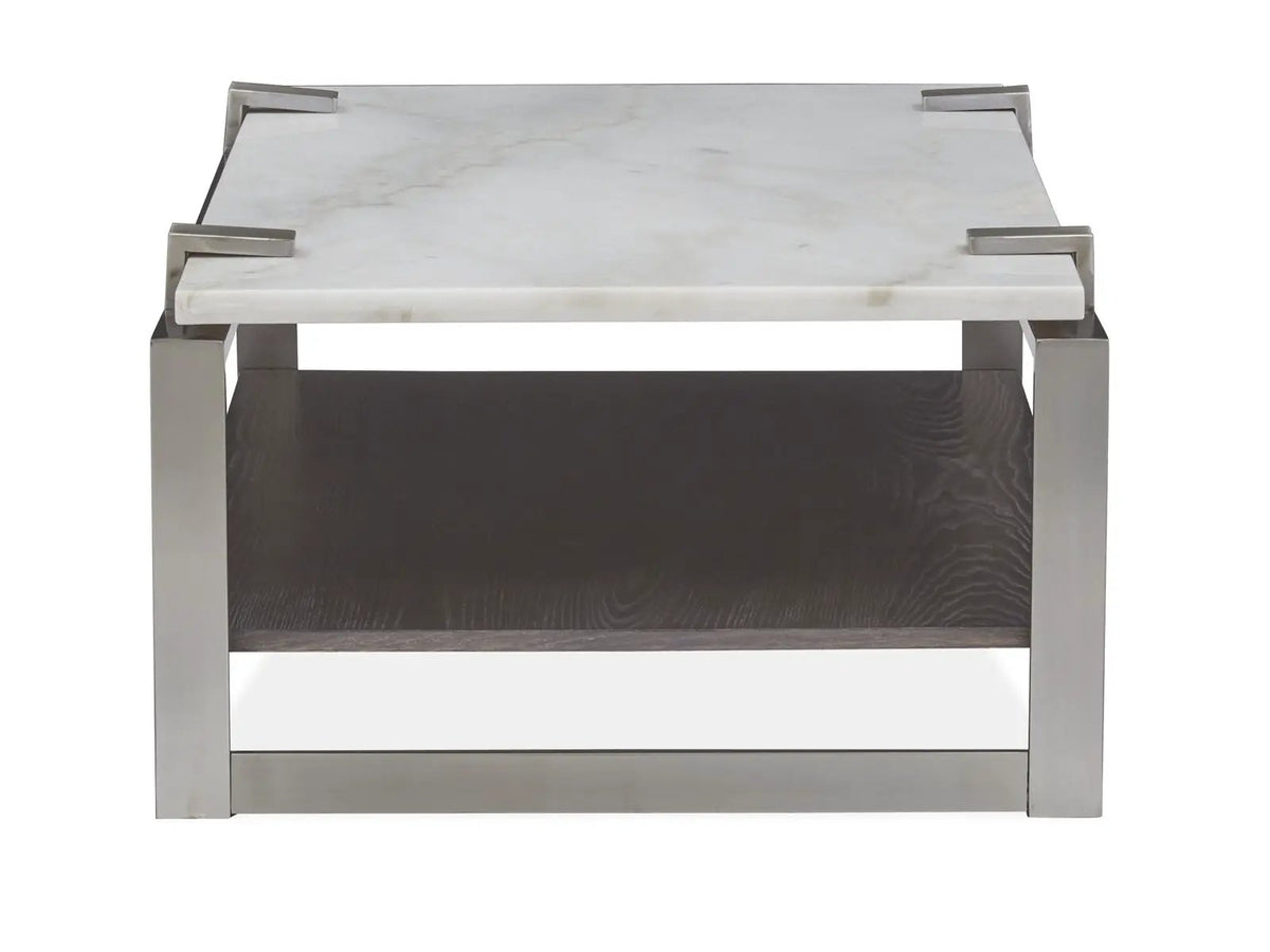 Paradox Rectangular End Table | 26 Inch Length | Modern Lifestyle Design | 24 Inch Height