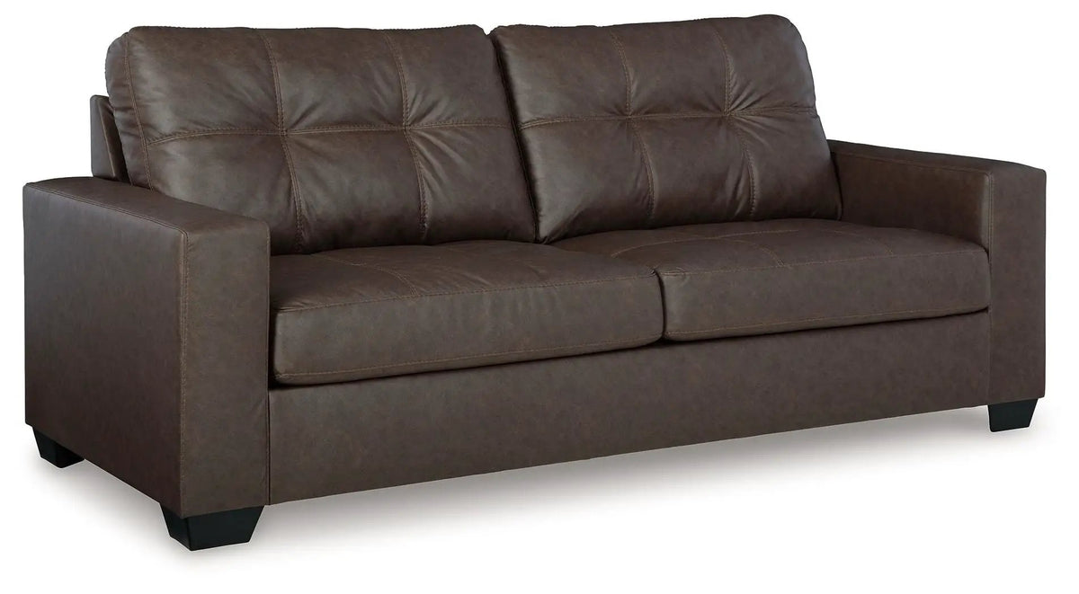Barlin Mills Sofa | Faux Leather | Versatile Style | 85 Inch Length