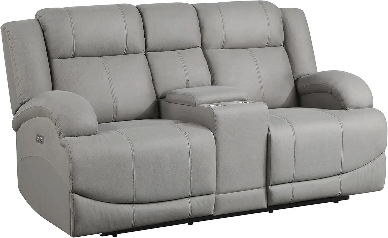 Landwood 3 Piece Power Reclining Living Room Set Gray from PriceLows™