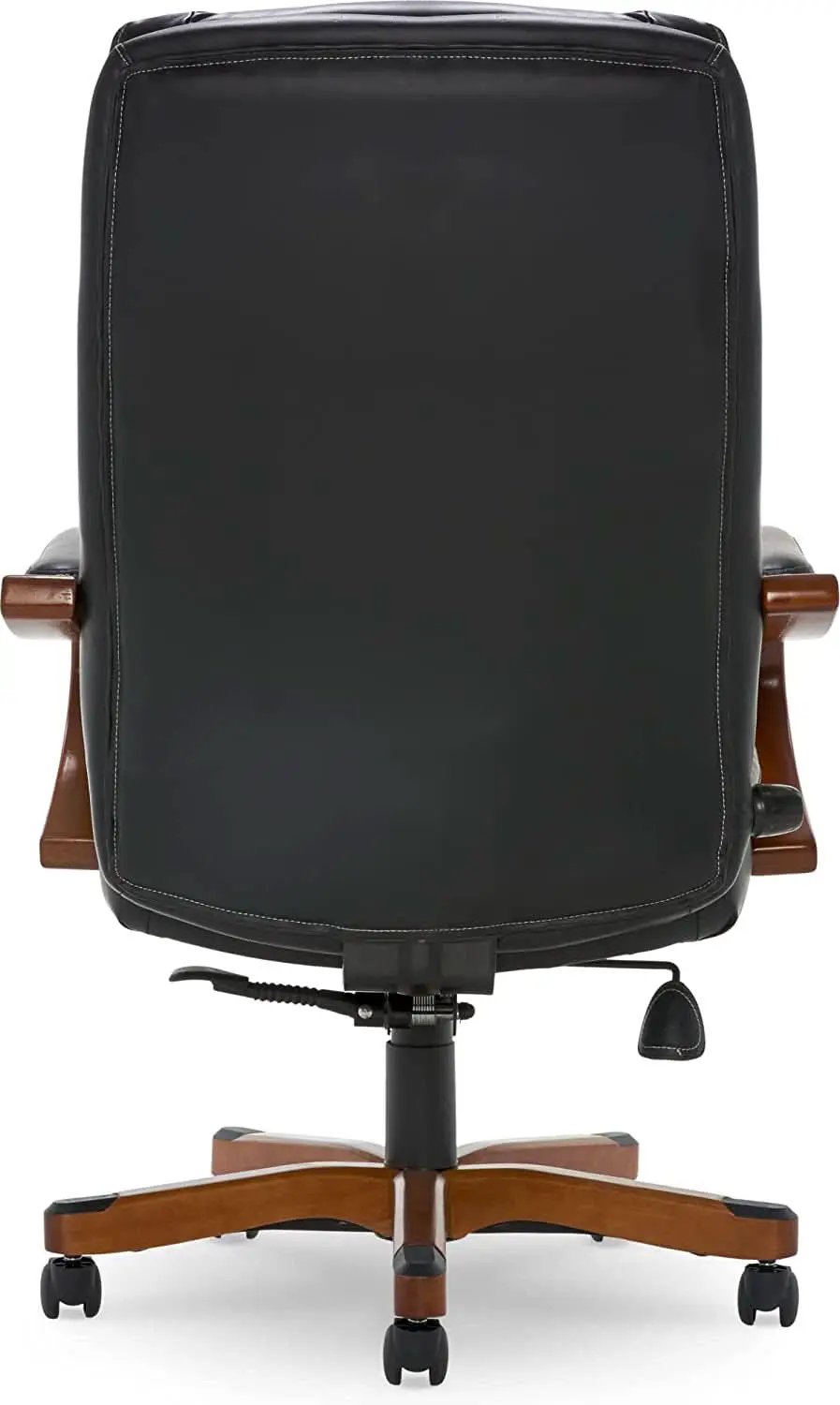 Big And Tall Executive Office Chair With Wood Accents from PriceLows™