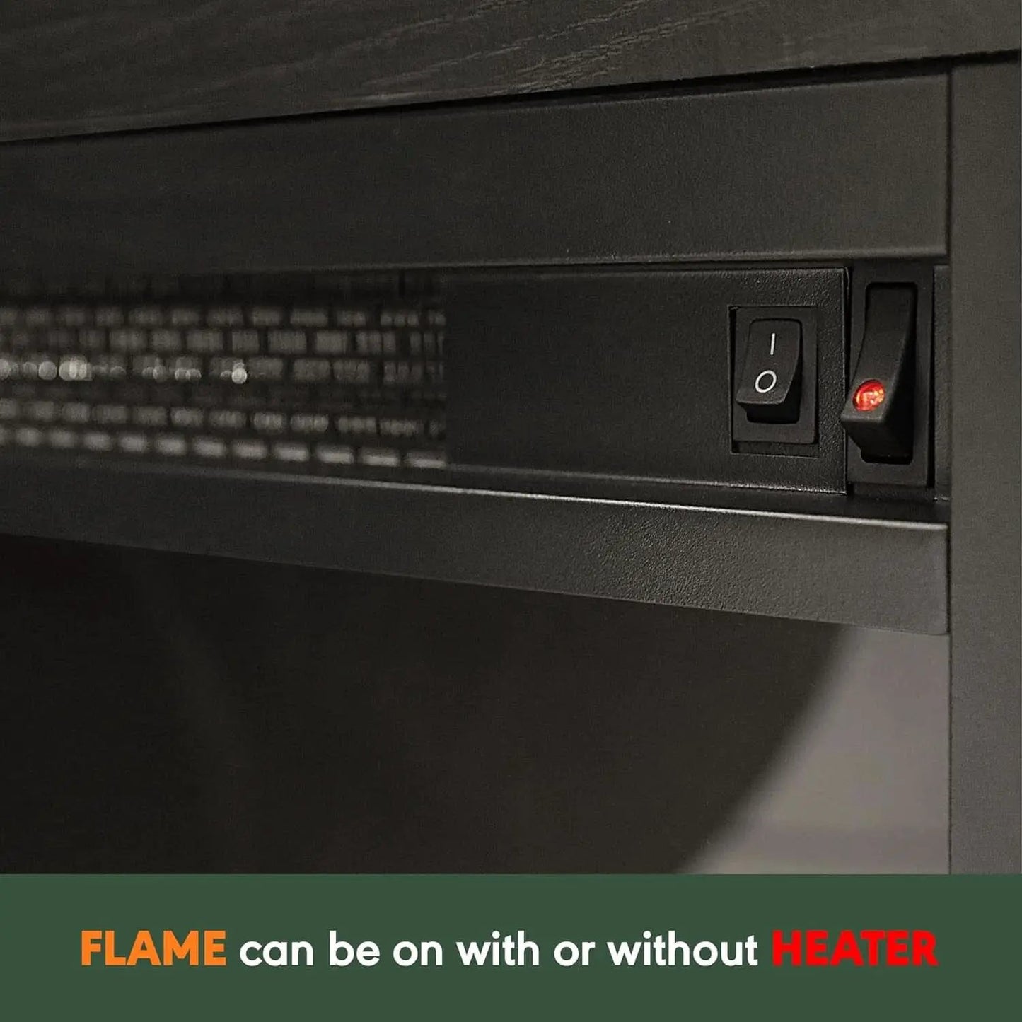 Entertainment Center With Electric Fireplace For 70 Inch TV from PriceLows™