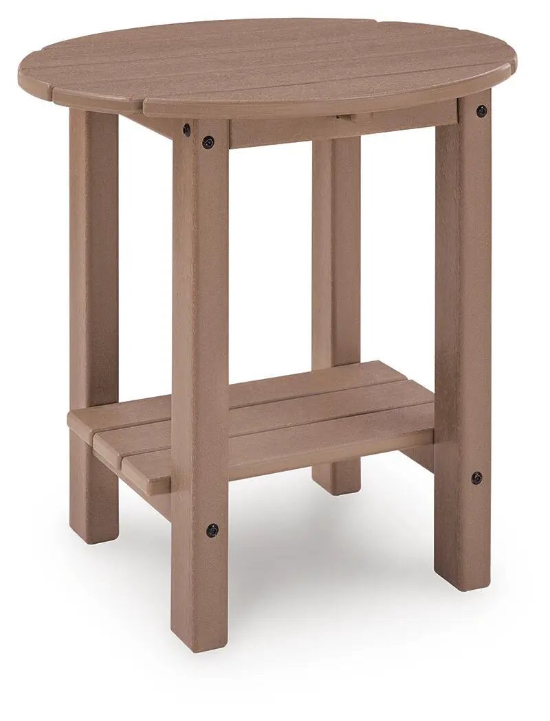 Grover Beach Oval Outdoor Table | Natural Neutral Style | 48 Inch Width | Patio Coffee Table