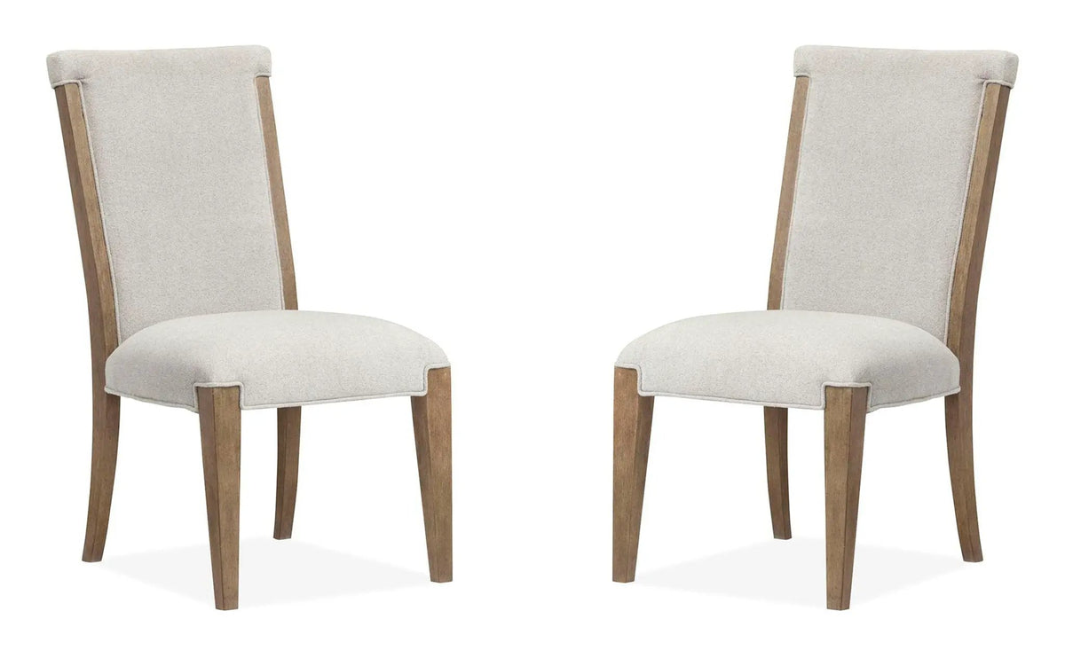 Plum Creek Upholstered Side Chairs | Set Of 2 | Serene Seasonless Style | Dining Room