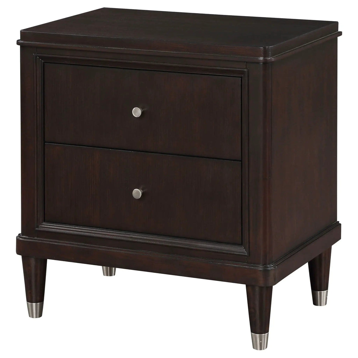 Emberlyn 2-drawer Nightstand | 26 x 18 x 27 in | Cedar | Brown