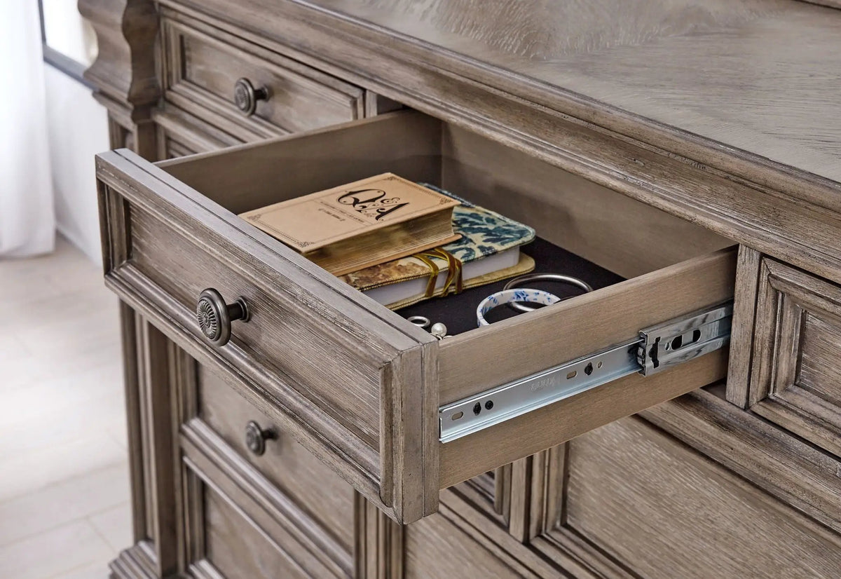 Blairhurst Dresser | 68 Inch Width | Casual Traditional Style | Classic-Inspired Columns