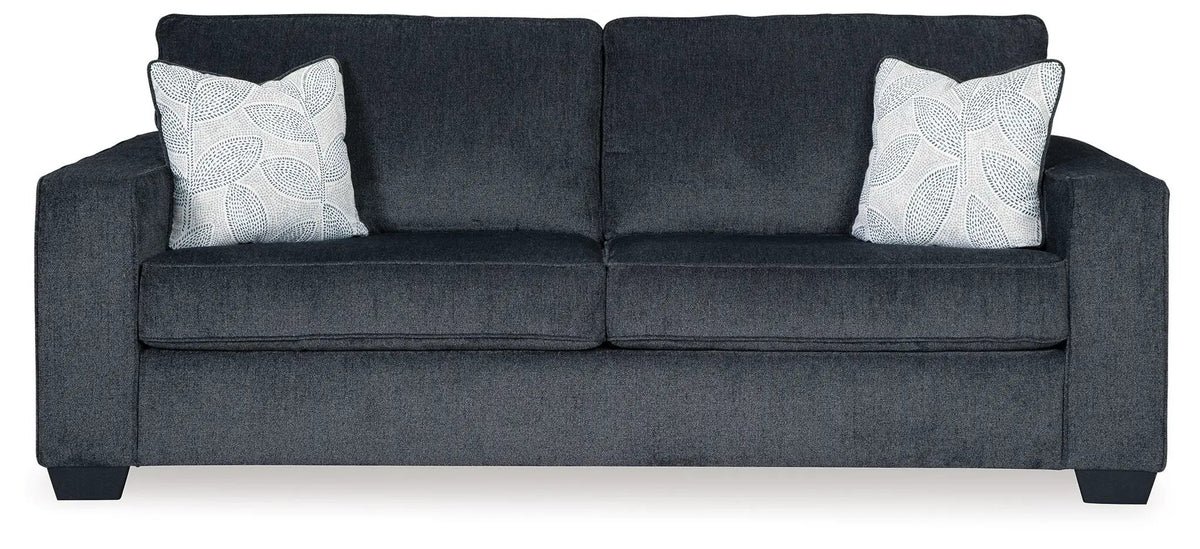 Altari Stationary Sofa | Sleek Track Arms | Plump Cushioning | Contemporary Profile