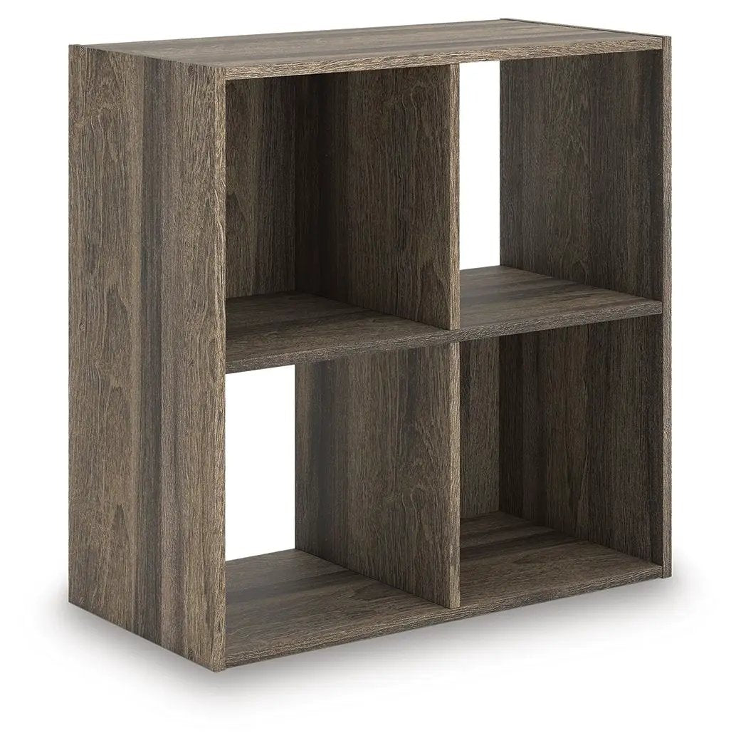 Shallifer Cube Organizer | Weathered Finish | Modern Sanctuary Style | 23.74 Inch Width