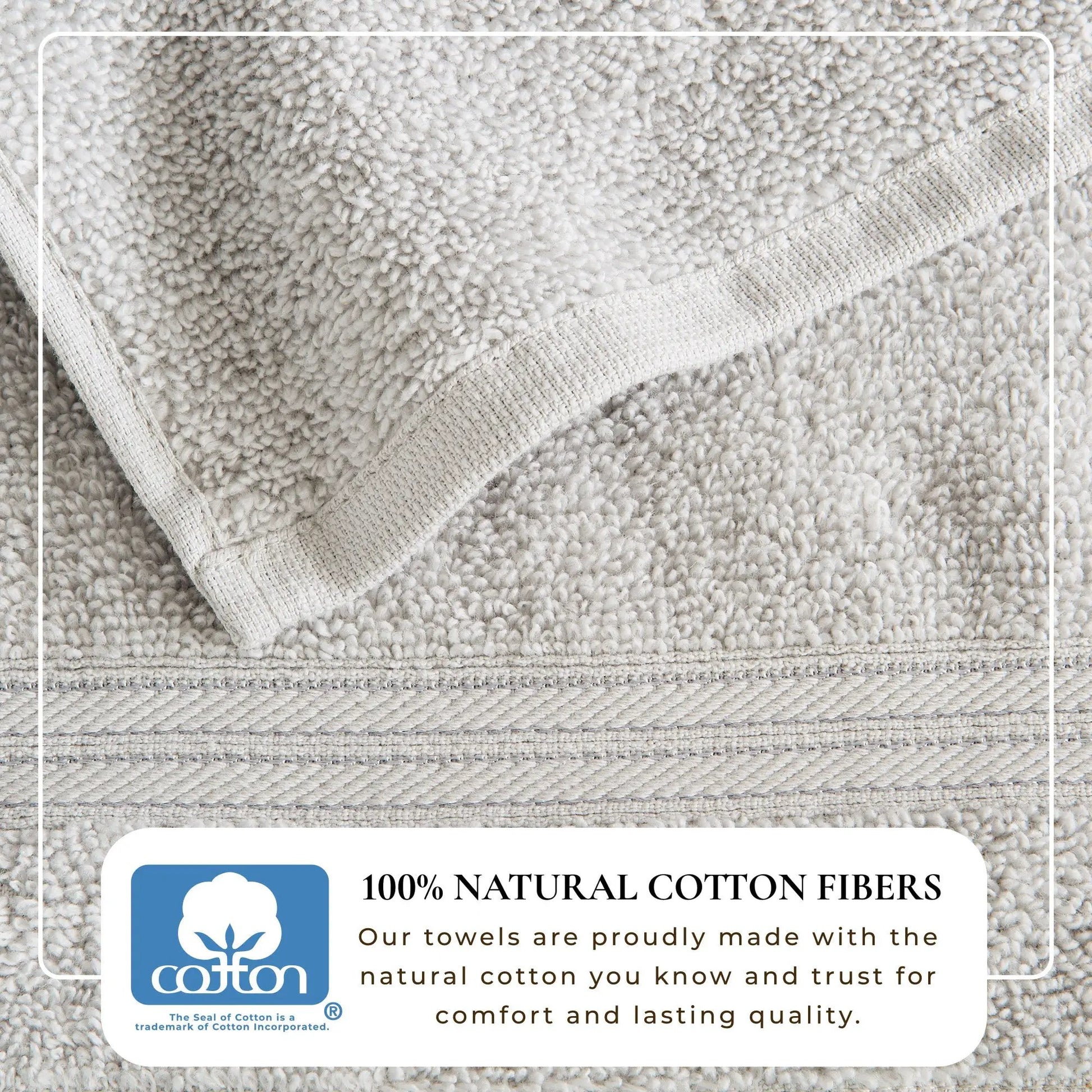 Cotton Terry Bath Towel Set - Cooper Collection from PriceLows™
