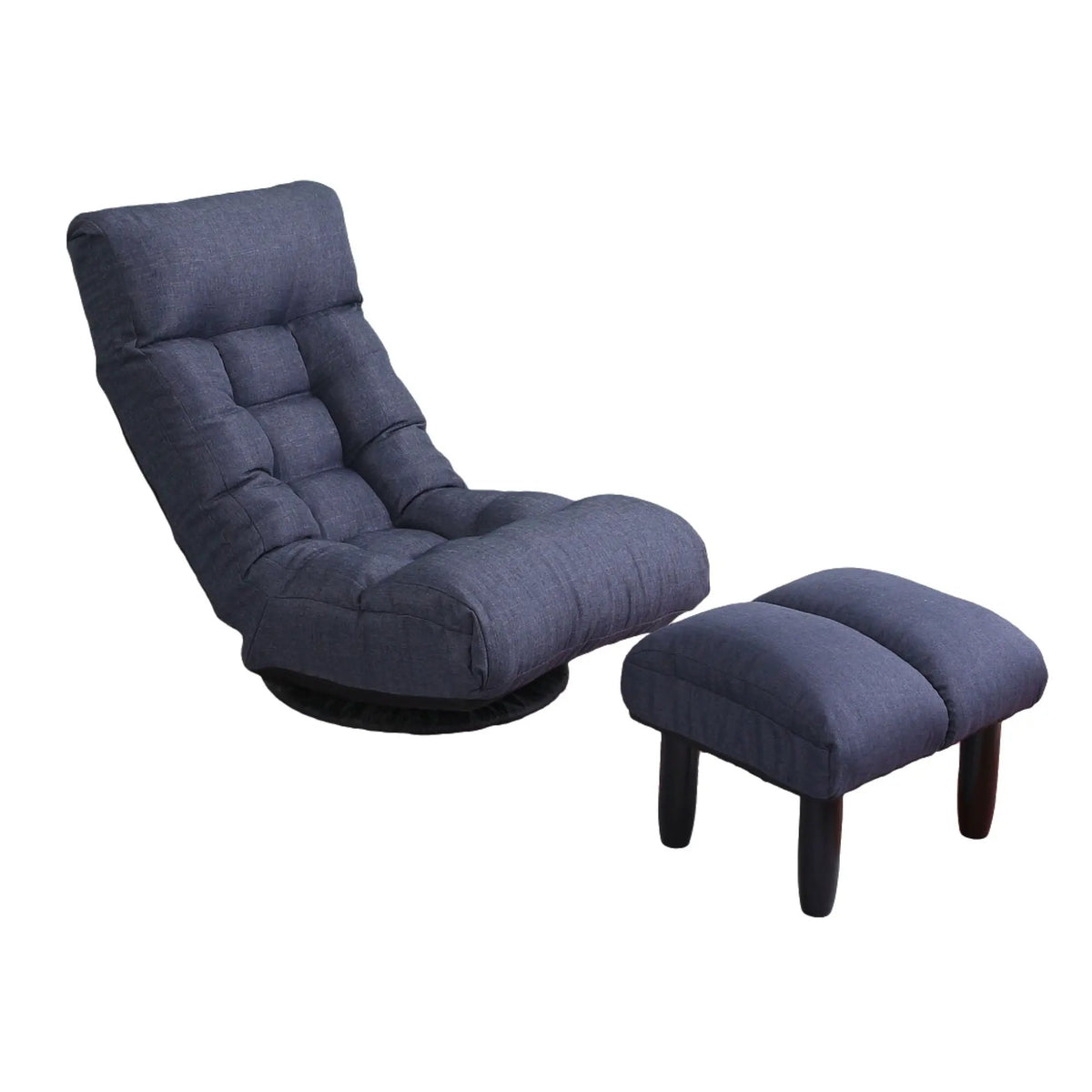 Adjustable Reclining Floor Chair | Metal Frame | Folding