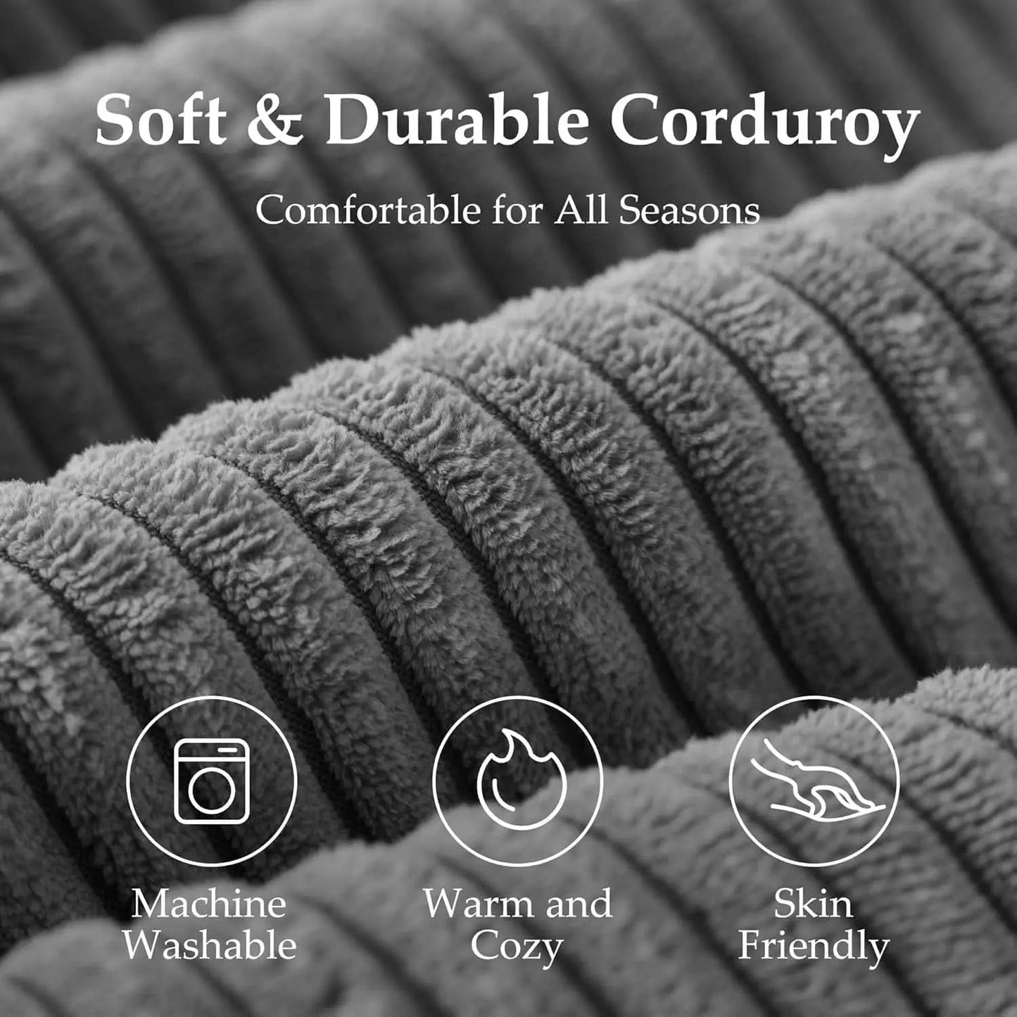 Dark Gray 4In1 Folding Memory Foam SofaBed Washable Cover from PriceLows™