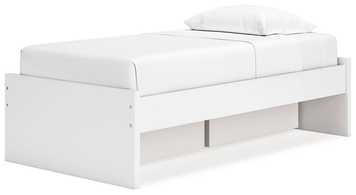 Platform Bed | Four Storage Drawers | Clean Minimal Design