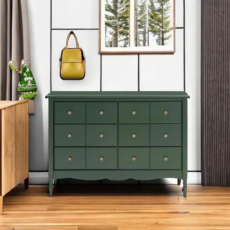 Liberty Forest Green Six Drawer Dresser With Knobs from PriceLows™