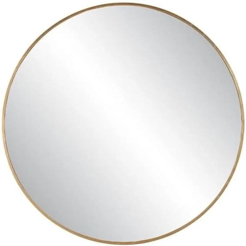 Junius Large Round Wall Mirror 60 Inch Antique Gold Leaf from PriceLows™
