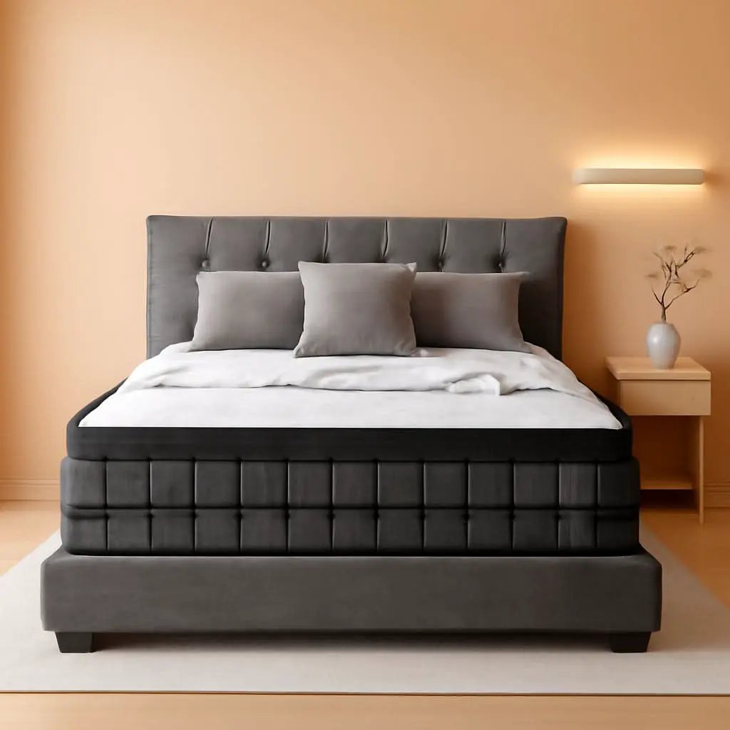Queen TenInch Premium Gel Memory Foam Hybrid Mattress Eurotop from PriceLows™