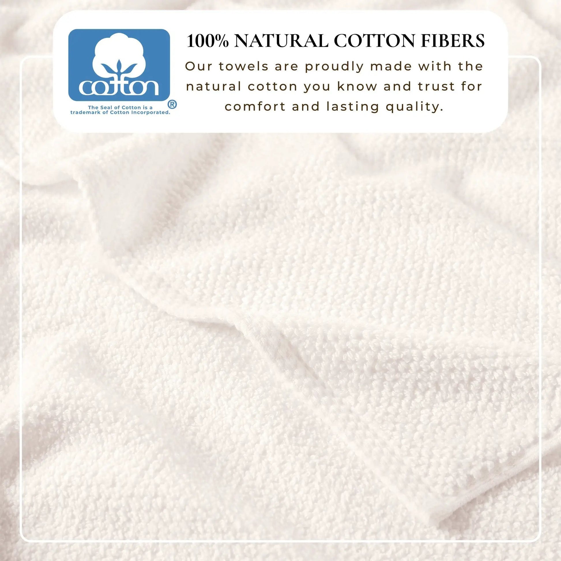 Cotton Textured Bath Towel Set - Acacia Collection from PriceLows™