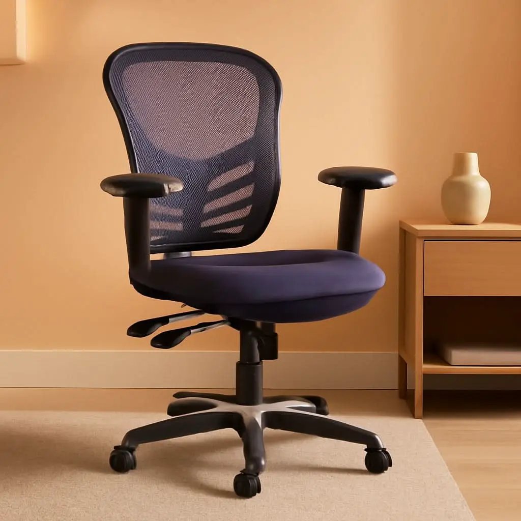 Nicholas Mid-Back Ergonomic Mesh Office Chair Dark Gray from PriceLows™