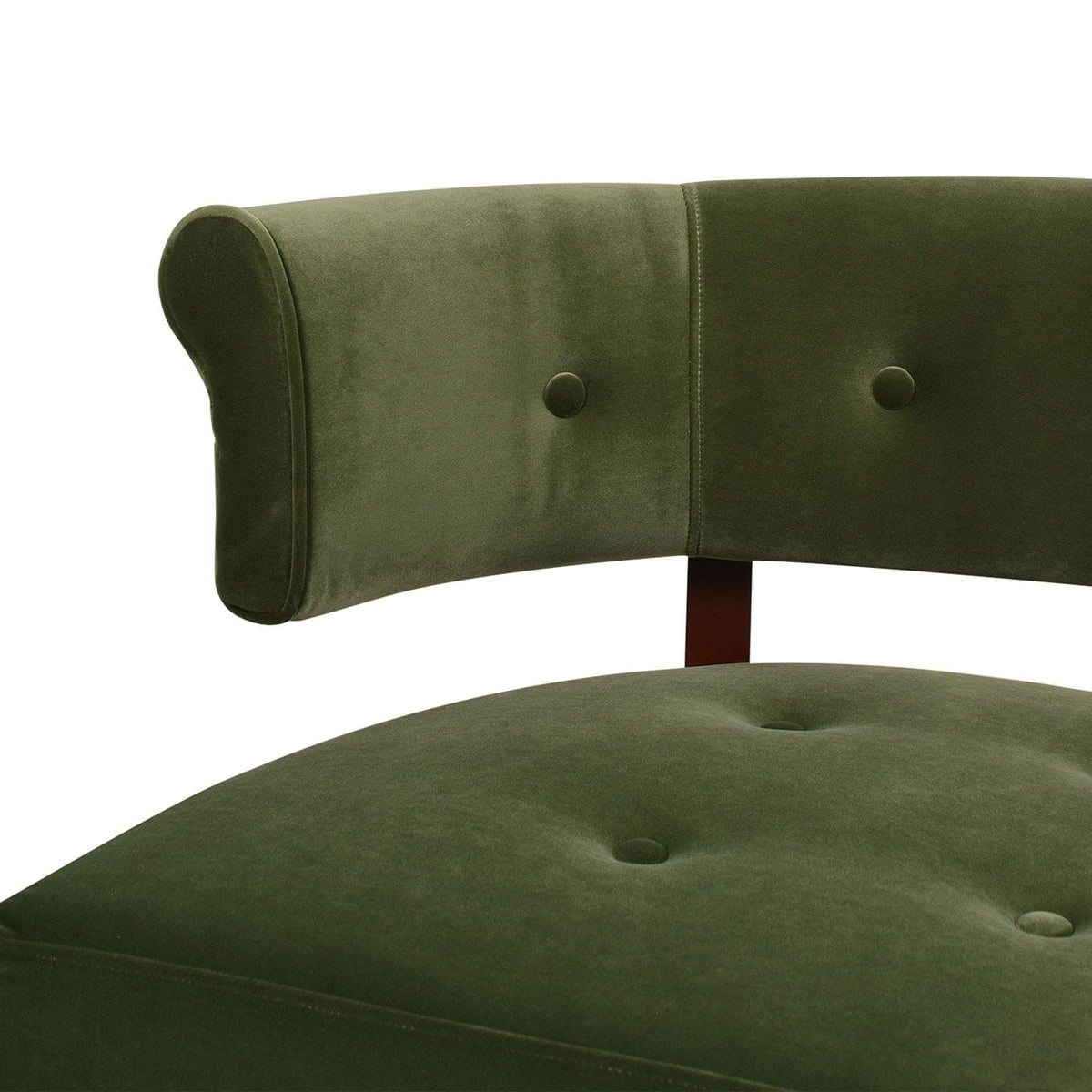 Jared Versatile Roll Arm Tufted Bench Settee | 2 Pieces | Fabric & Plywood | Home