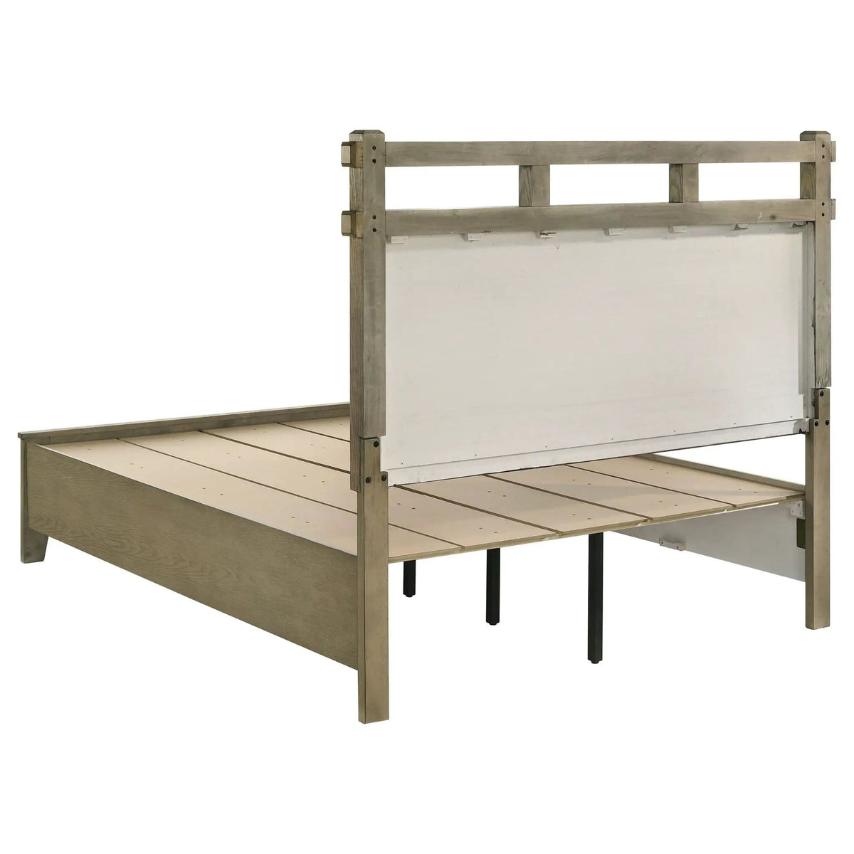 Hazlewood 4-piece Queen Bedroom Set Vineyard | 4-Piece Set | Rubberwood & Engineered Wood | Oak