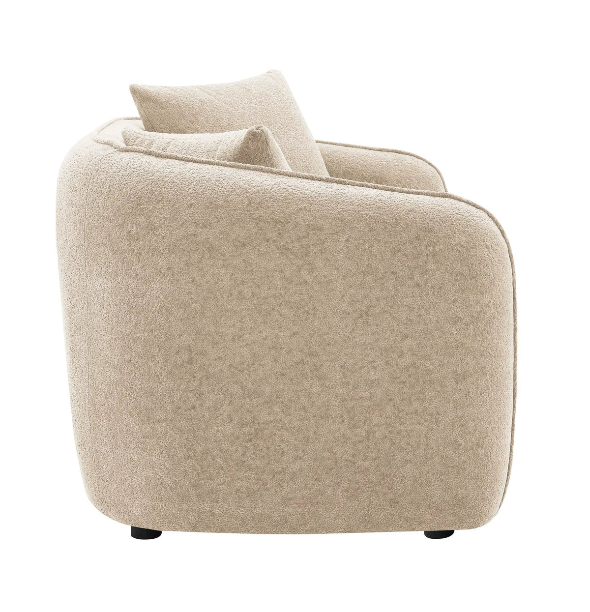 Keith Loveseat With 2 Matching Color Toss Pillows | 2 Pieces | Plywood | Living Room