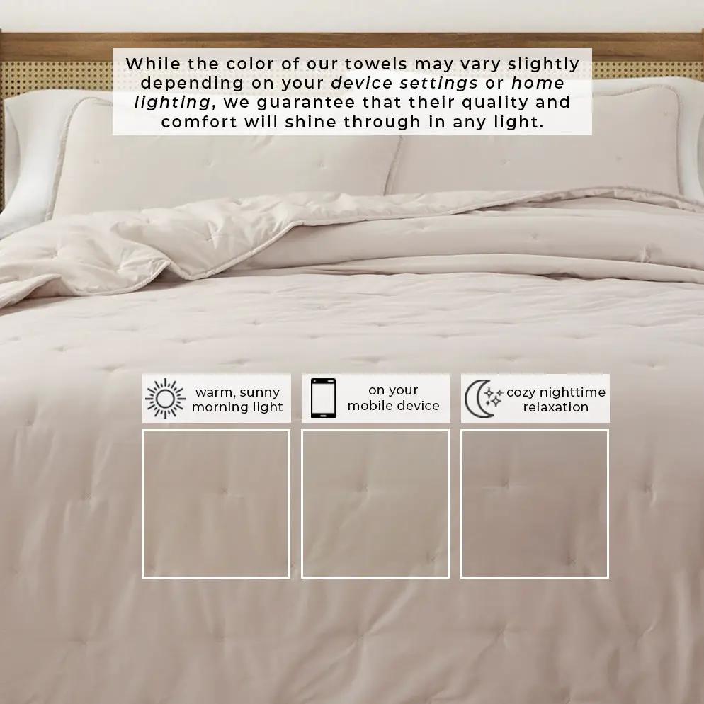 Dot Stitched Quilt Set - Dot-Hemmed Collection from PriceLows™