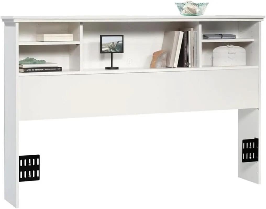 Transitional Engineered Wood Headboard with Adjustable Shelves from PriceLows™