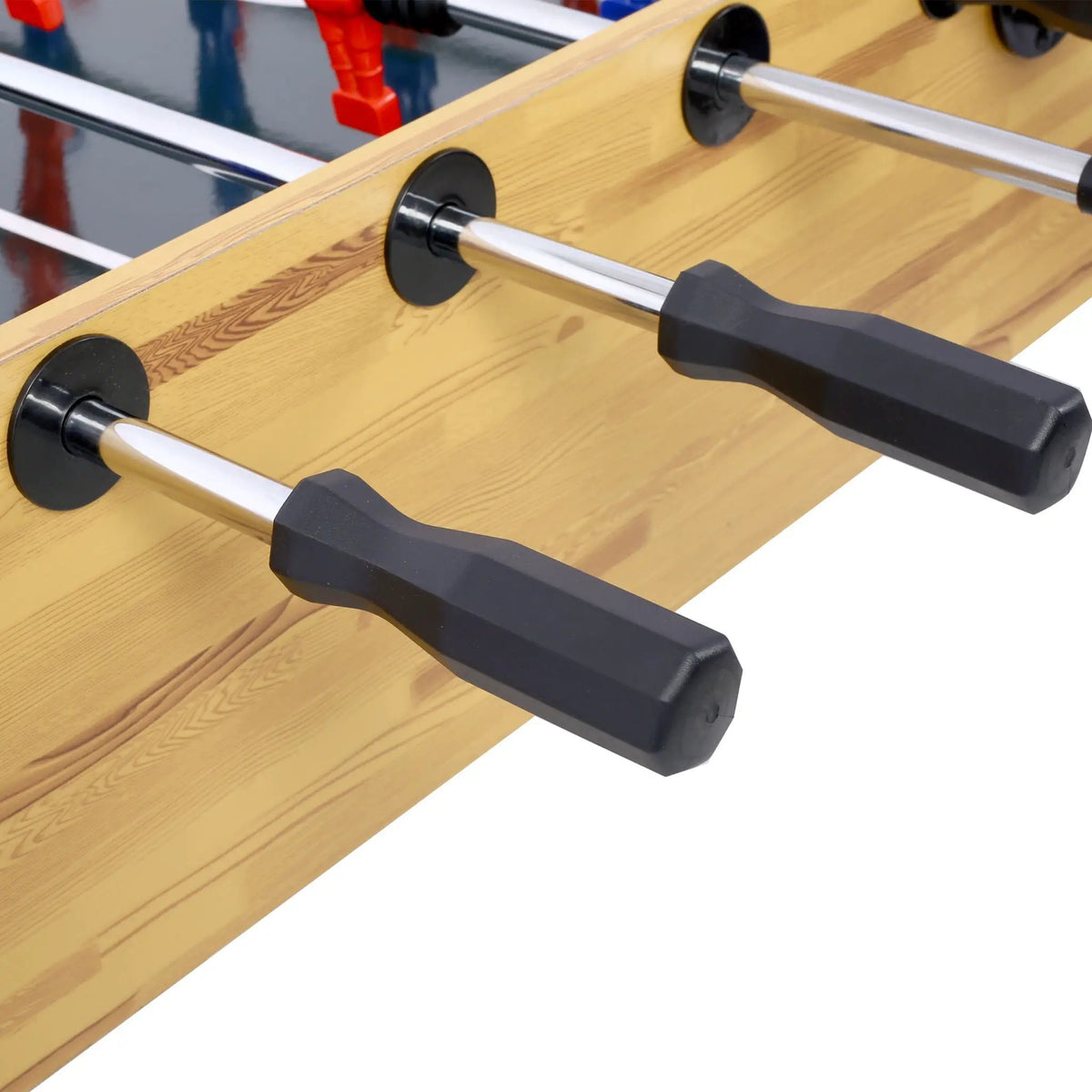 Hurricane Foosball Table | Engineered Wood | Steel Rods | Indoor Gaming