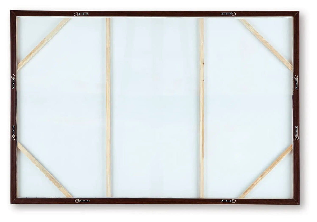 Gatesford Wall Art | 71.88 x 1.5 x 48 in | Home Furniture | Blue / White / Tan