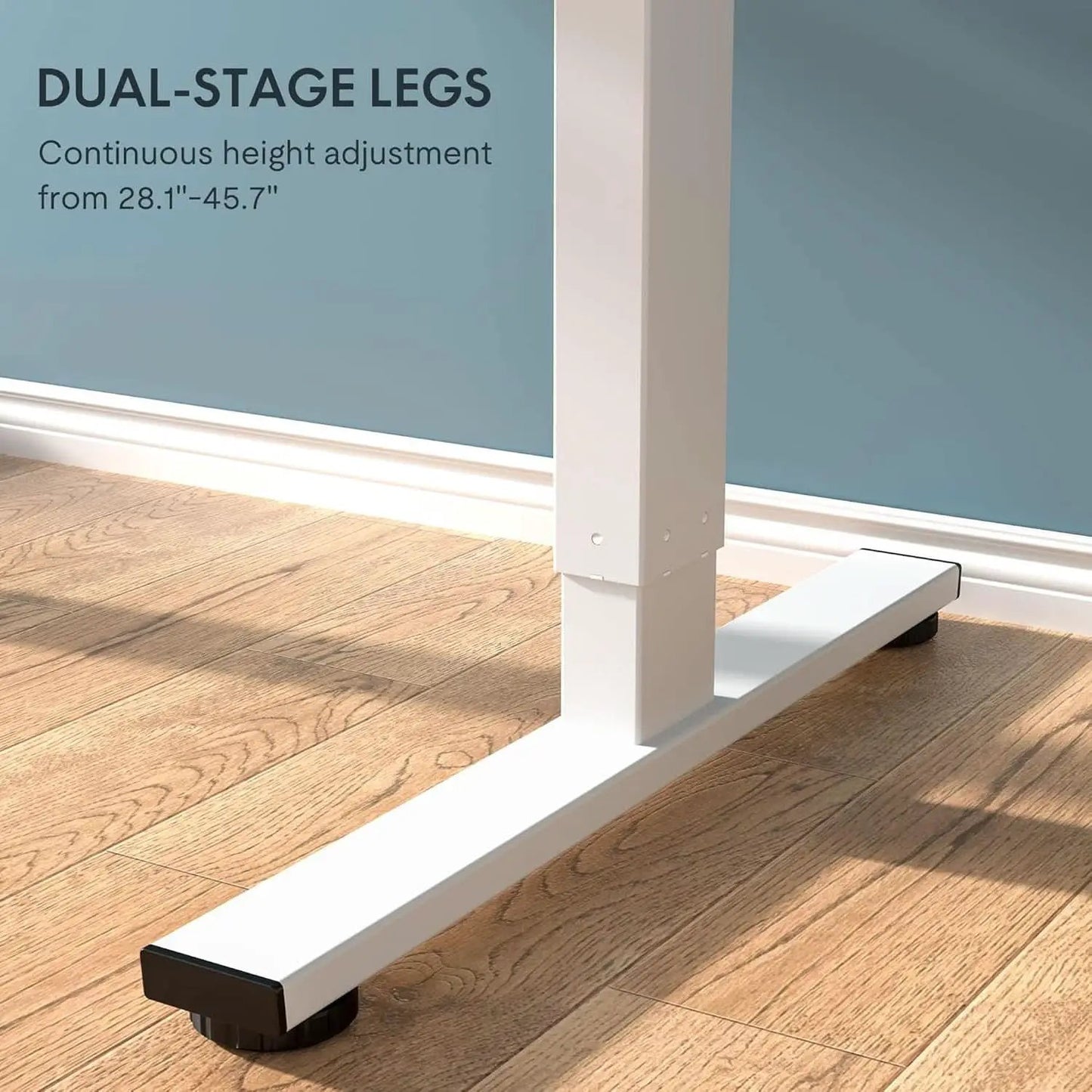 Electric Height Adjustable Standing Desk 48X24 Inches from PriceLows™