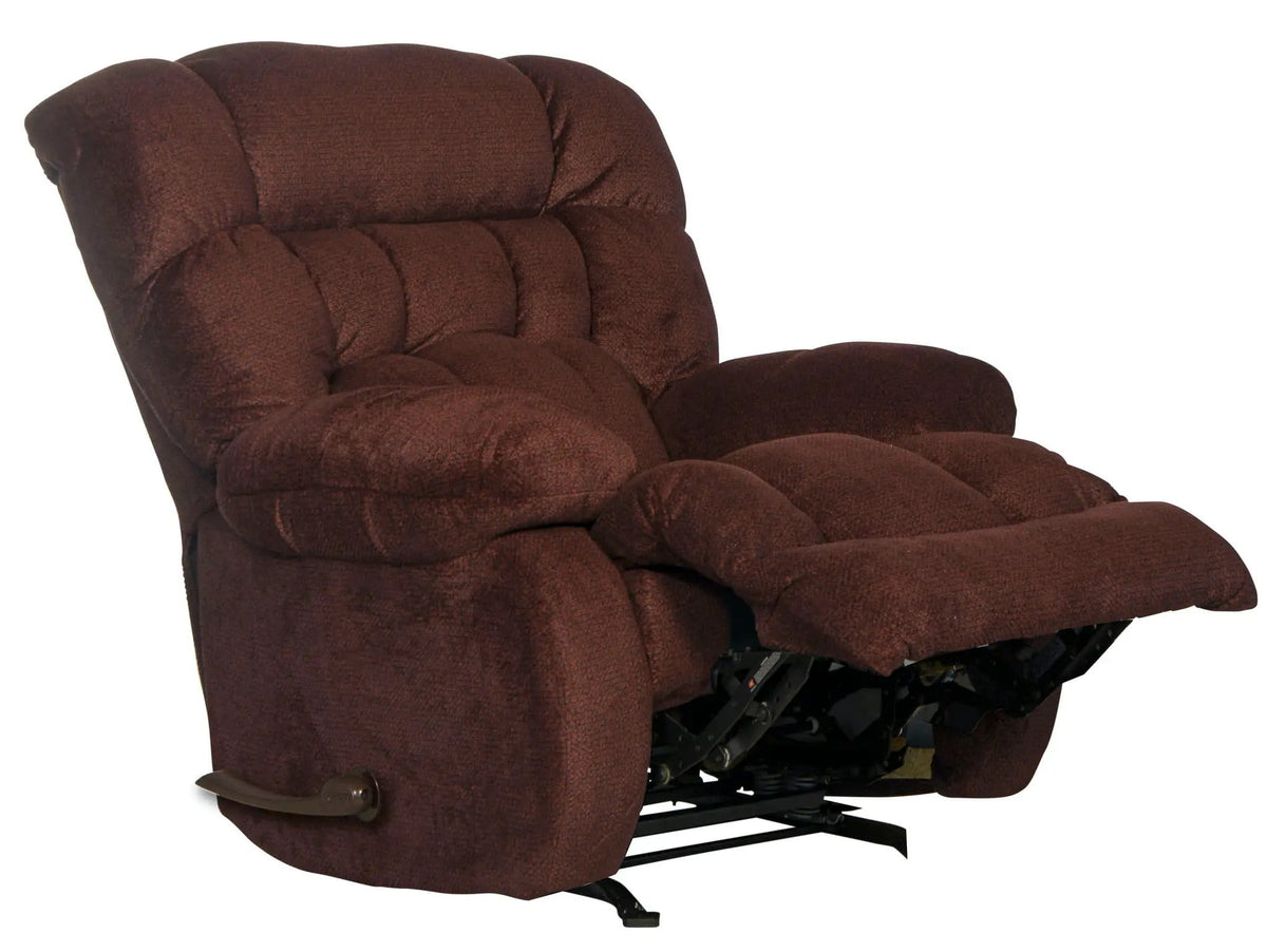 Daly Chaise Rocker Recliner Rocker Chair | 4 Pieces | Polyester & Fabric | Living Room