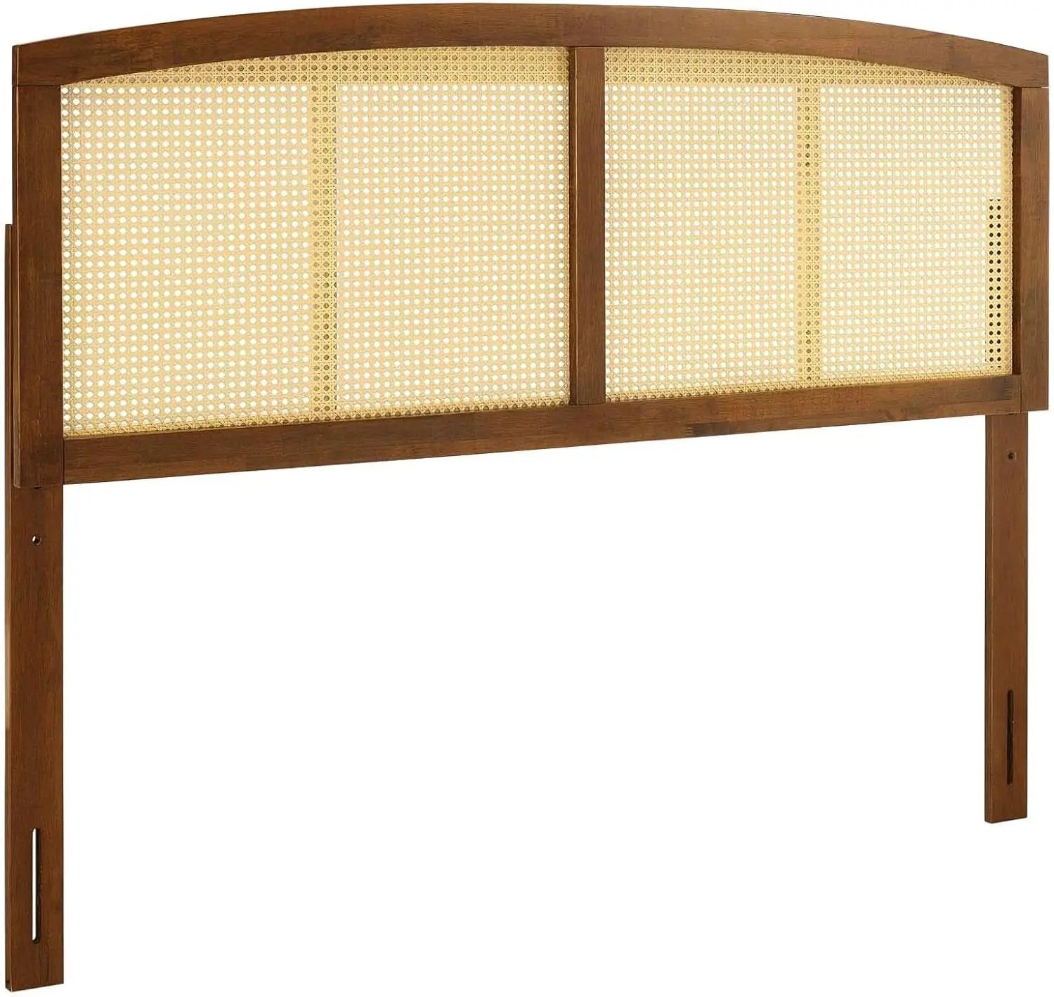 Cane Woven Rattan King Headboard With Organic Design from PriceLows™