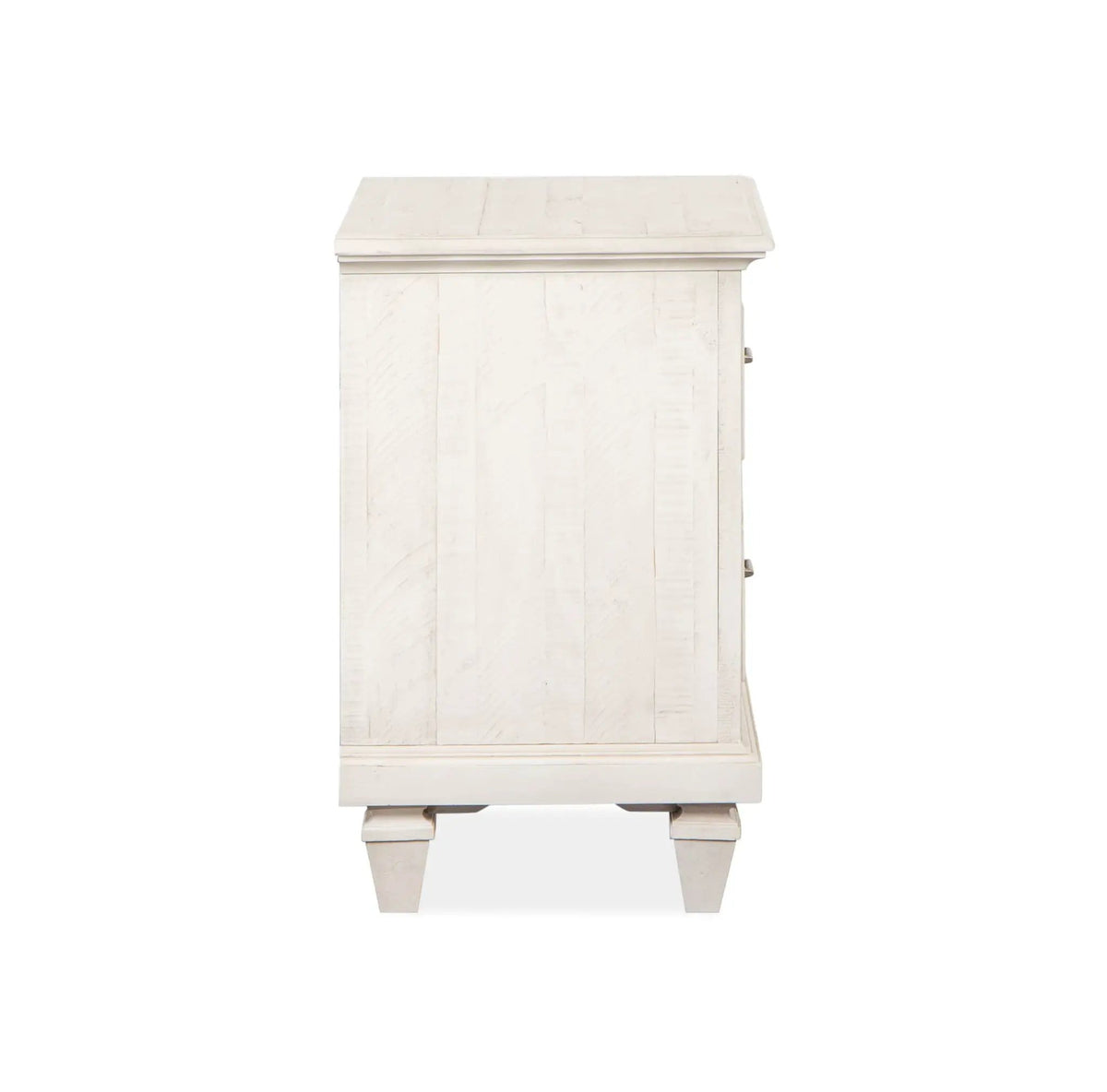 Newport Drawer Nightstand | 18 x 29 x 29 in | Veneer & Wood | Alabaster
