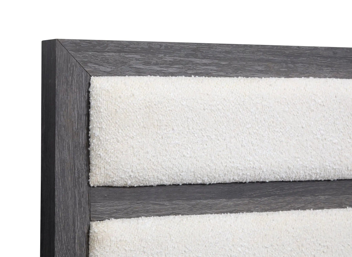 Merrifield Upholstered Panel Bed | 4 Pieces | Oak Veneer | Bedroom