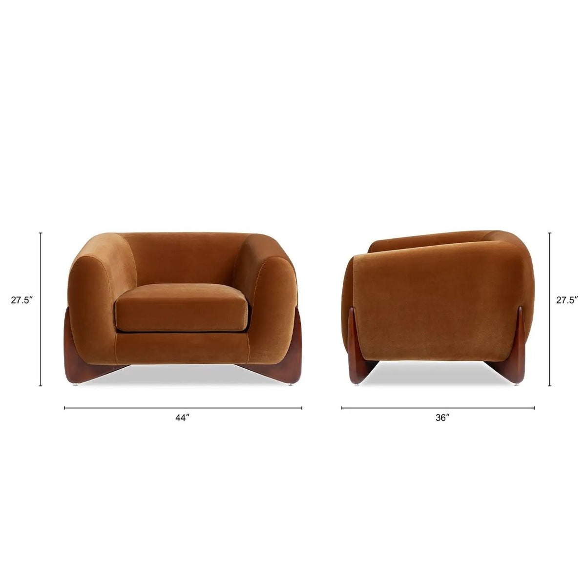 Alpine Arm Chair | Ideal Lounging Depth | Removable Seat Cushion | Sinuous Spring Support