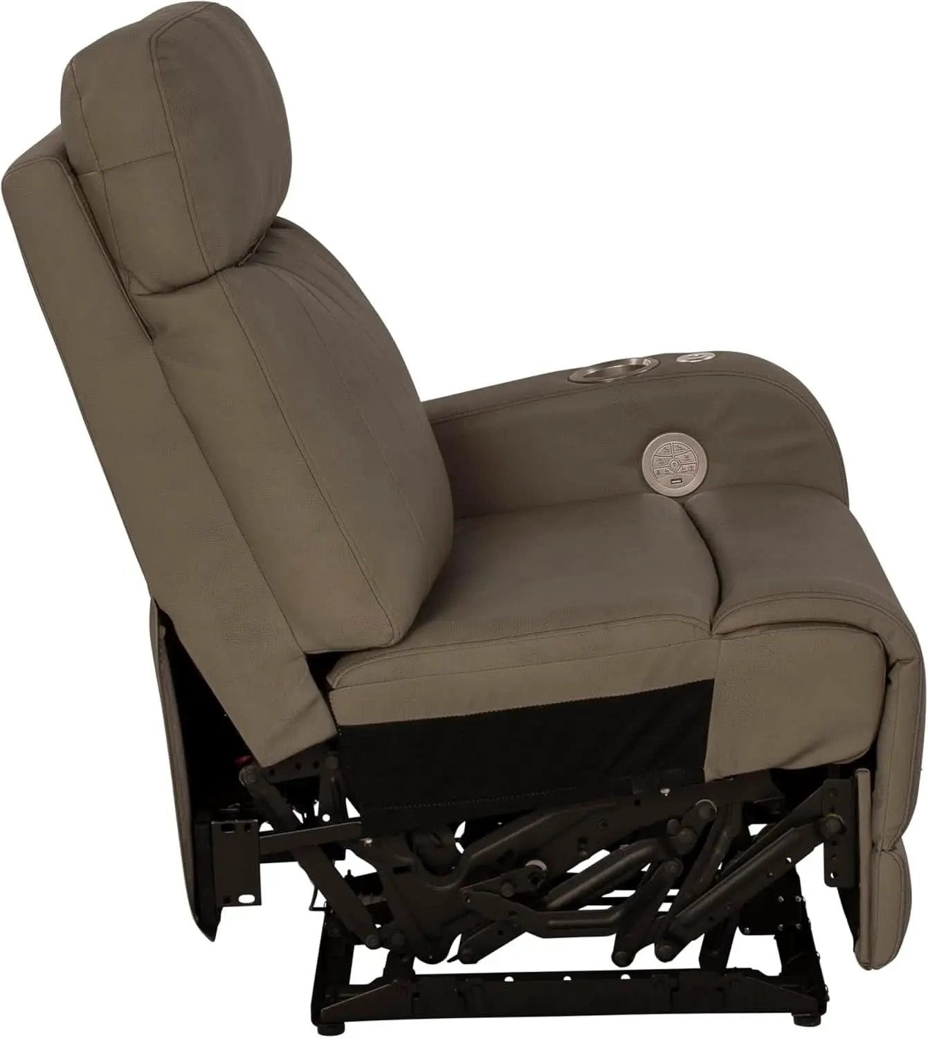 Rv Power Recliner With Massage Left Hand Polyhyde Fabric from PriceLows™